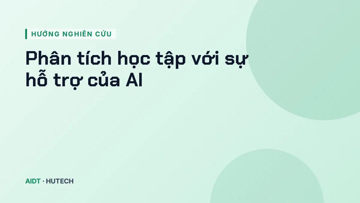 AI-Assisted Learning Analytics